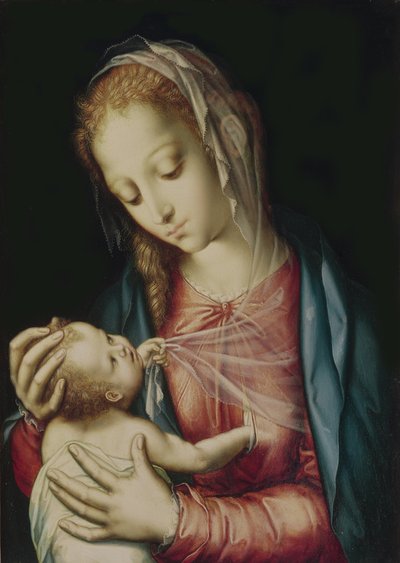 La Virgen y el Niño, c.1565-70 de Luis de Morales